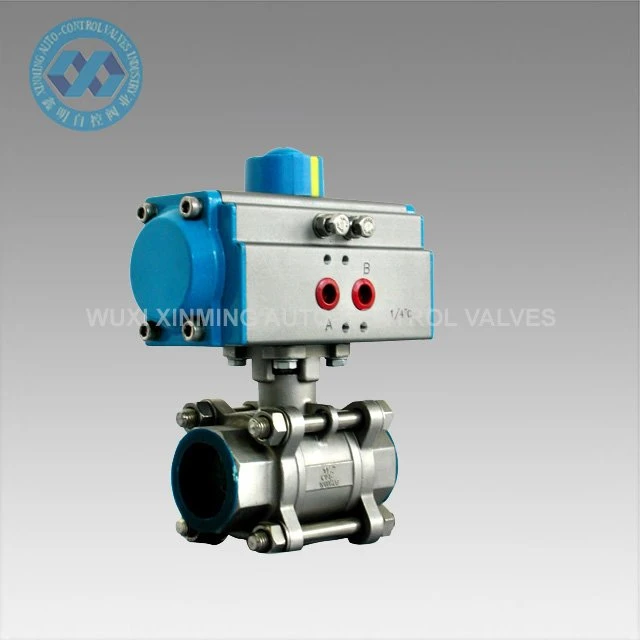 Pneumatic kúluventill