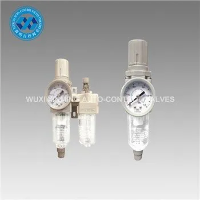 Loftsíustillir með þrýstimæli