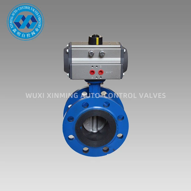 Pneumatic Actuator Flans Butterfly Vlave