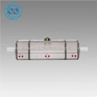 Ryðfrítt stál 316 þriggja þrepa pneumatic stýrivél