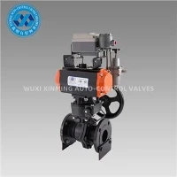 Pneumatic actuator WCB flans kúluventill