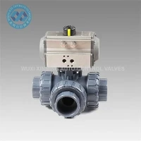 Sjálfstýrð pneumatic actuator kúluventlar fyrir áveitukerfi