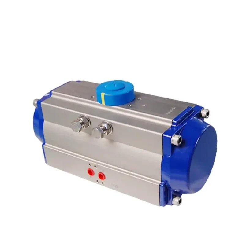 90 gráðu sjálfvirk stjórnunarloki Pneumatic Rotary Actuators (CE)
