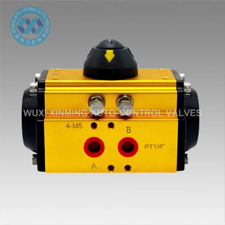 Kolefnisstál ryðfríu stáli hágæða pneumatic stýrivél