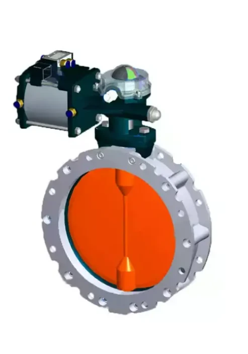 Dn25 pneumatic ryk ál fiðrildisventill