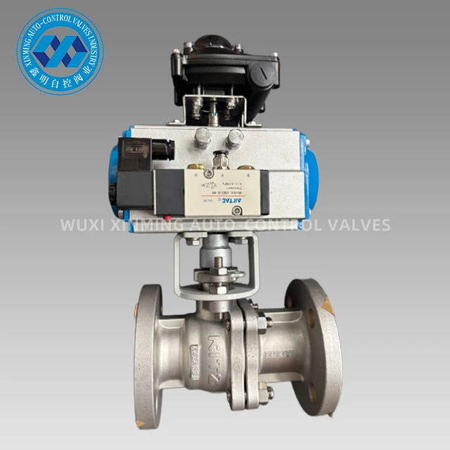 Pneumatic Control kúluventill