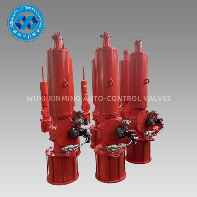 Scotch Yoke einvirkur pneumatic stýrir
