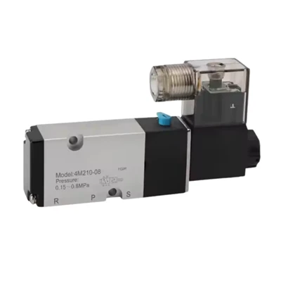 2- leið 5- höfn High-Dessure Pneumatic Solenoid Valve (0-10 MPA)
