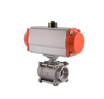 NPT þráður Pneumatic virkjaður kúluventill|CE/ATEX löggiltur