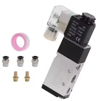 Pneumatic segulloka loki 5 leið 2- staðsetningarstýring loft 12v 24v