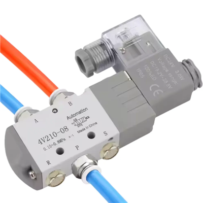 Heildsölu Precision Flow Control Pneumatic Solenoid loki með fylgihlutum