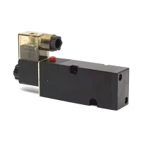 Stakur og tvöfaldur leikandi pneumatic stýrivél segulloka loki