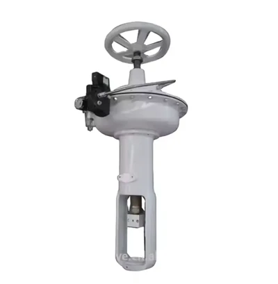 Handhjólaloft opnar þind pneumatic stýrivél