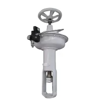 Handhjólaloft opnar þind pneumatic stýrivél