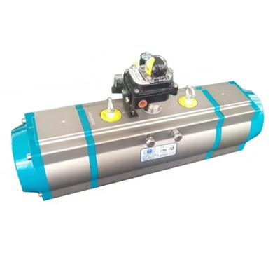 Tri klemmu þriggja leiðarventill þriggja þrepa pneumatic stýrivél