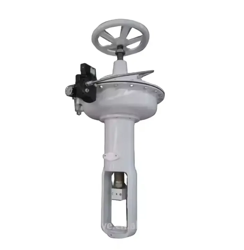 Handhjólaloft opnar þind pneumatic stýrivél
